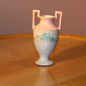 Antique/Vintage tiny pastel shabby chic vase Czech
